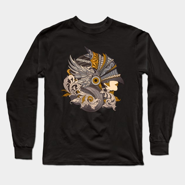 The Knight Long Sleeve T-Shirt by paviash